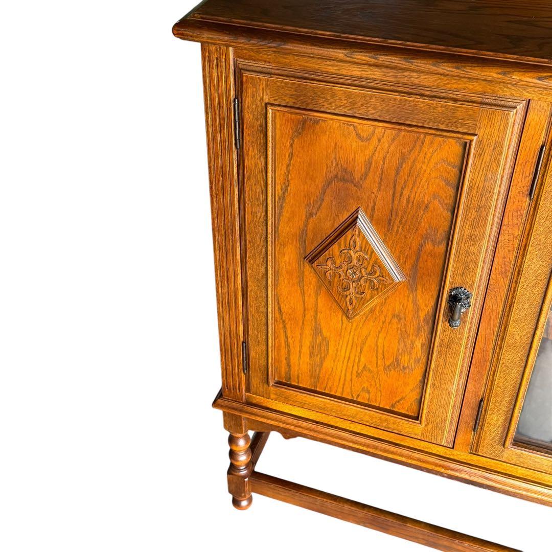 HR880 【希少】三越 Brugge ブルージュオーク無垢 サイドボード Brugge