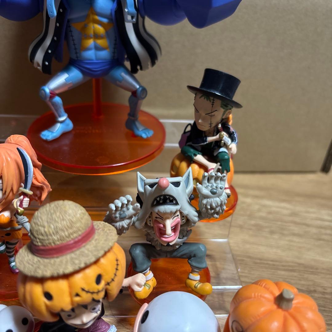 ワンピース ワールドコレクタブルフィギュア 9体セット ハロウィン