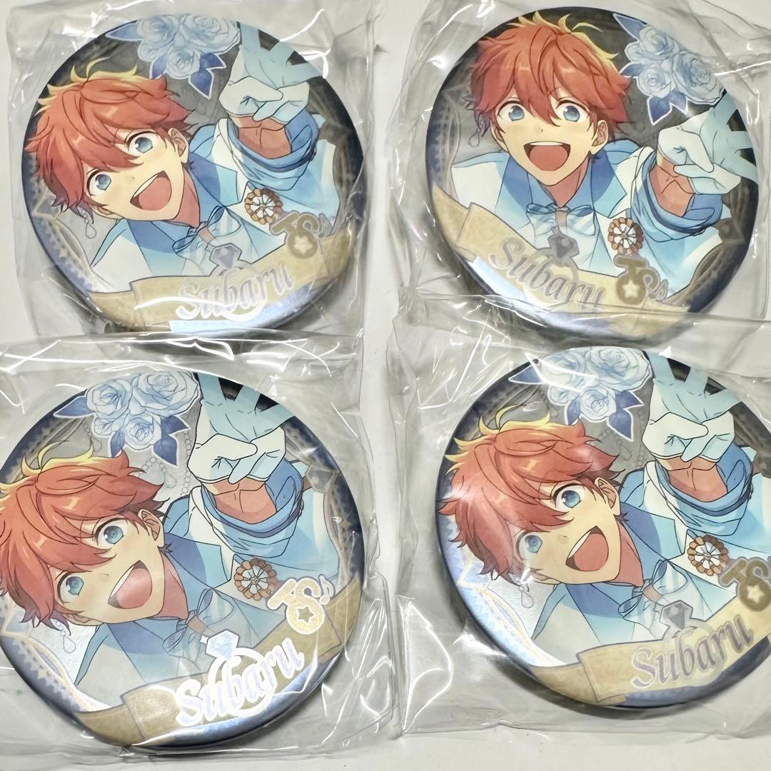 明星スバル 中国 誓約缶バッジ 4点