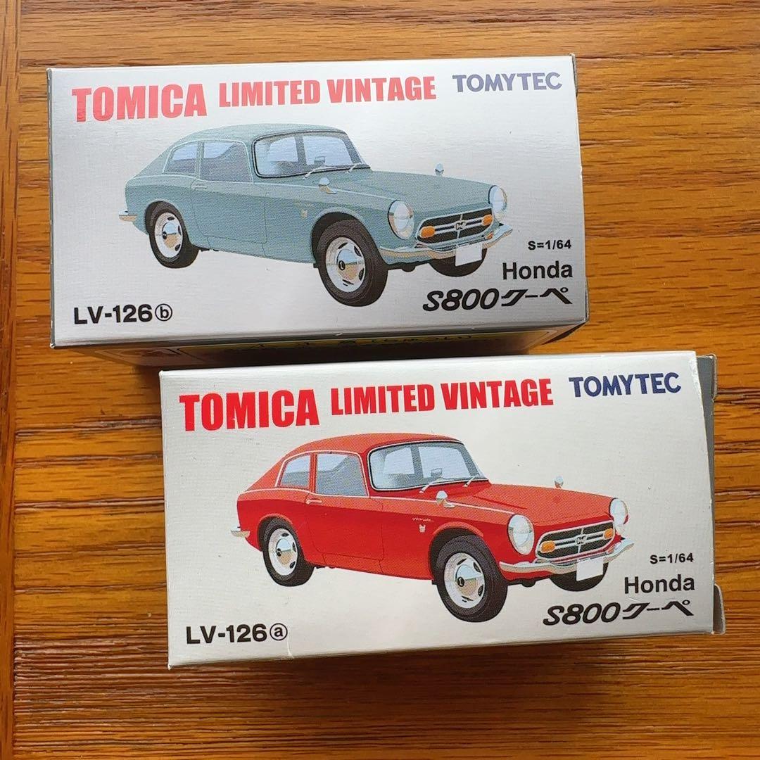 新品 トミカリミテッドヴィンテージ Honda S800 クーペ まとめ売り