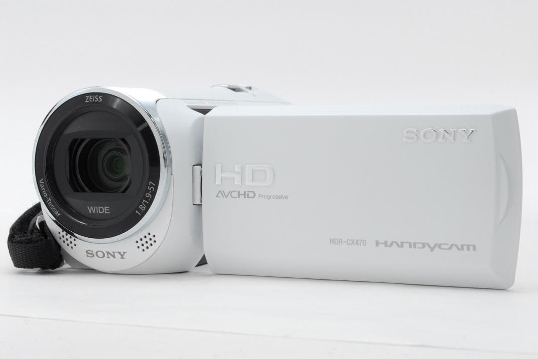 美品】ソニー SONY HDR-CX470 デジタルビデオカメラ ホワイト - メルカリ
