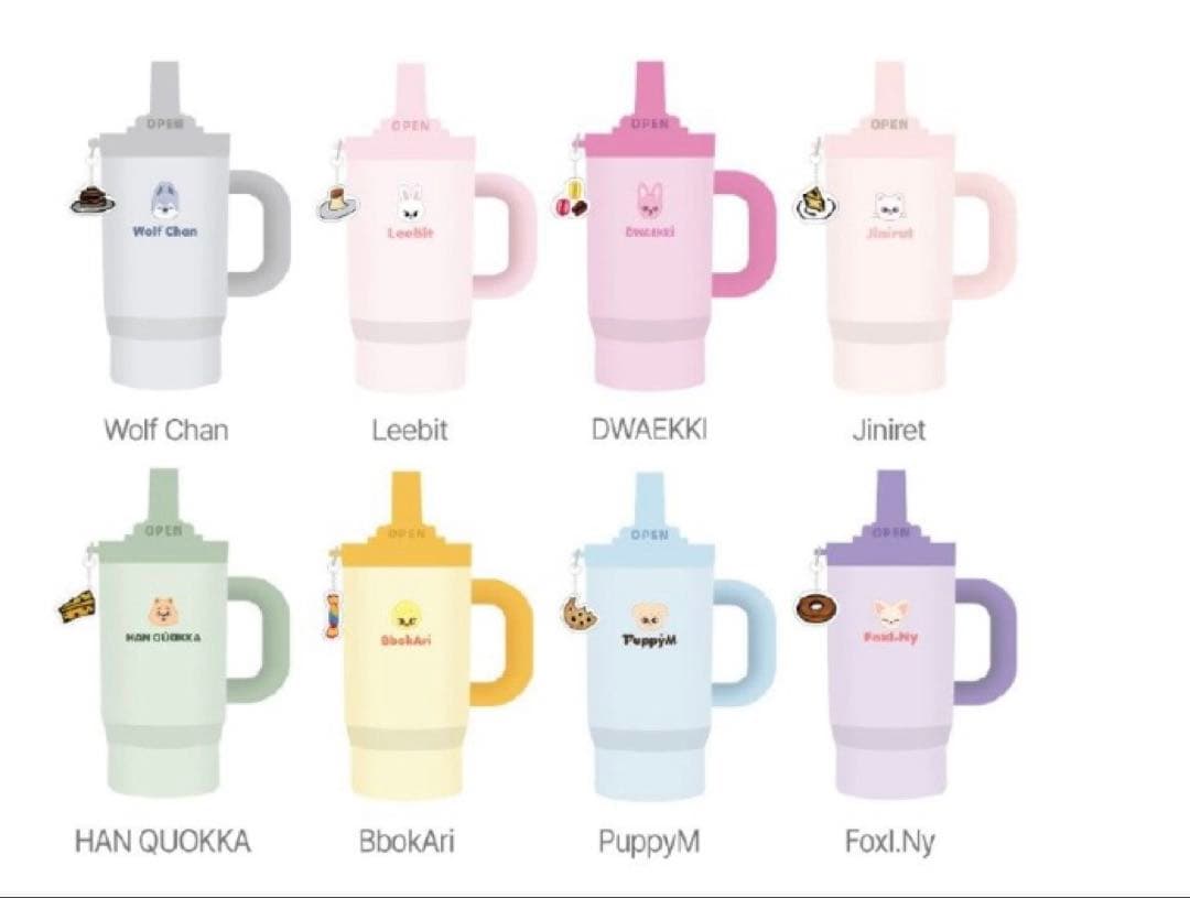 straykids ヒョンジン DOIT ポップアップSKZOO 保温マグカップ