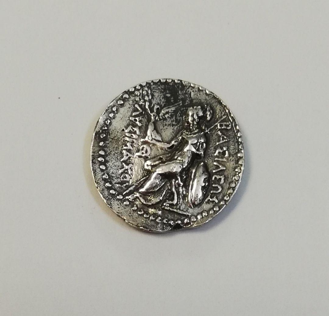 古代ギリシャコイン アレキサンダー大王/アテネ ギリシャ神話 テトラ