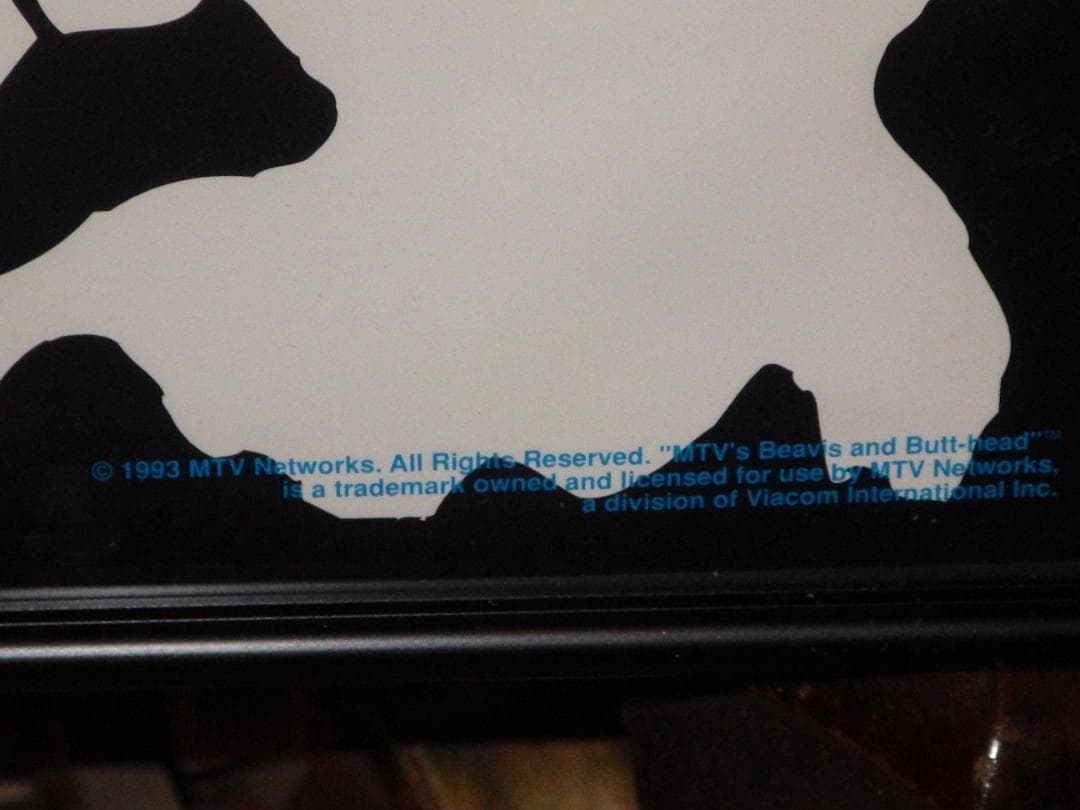 90'S★ビーバス&バットヘッド★ポスター★3★カエル野球★ビンテージ★USA