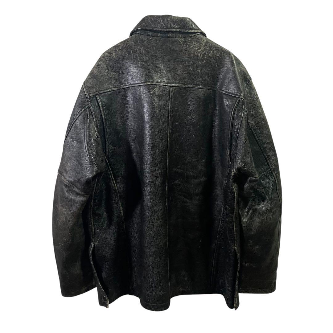 90s 00s GAP レザージャケット オールドギャップ M