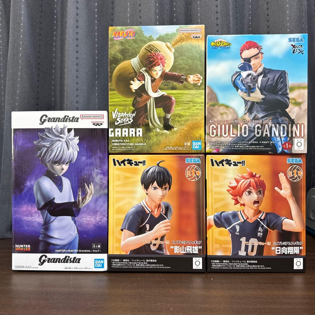 新品未開封】1月第4週最新プライズフィギュア まとめ売り② 5体セット