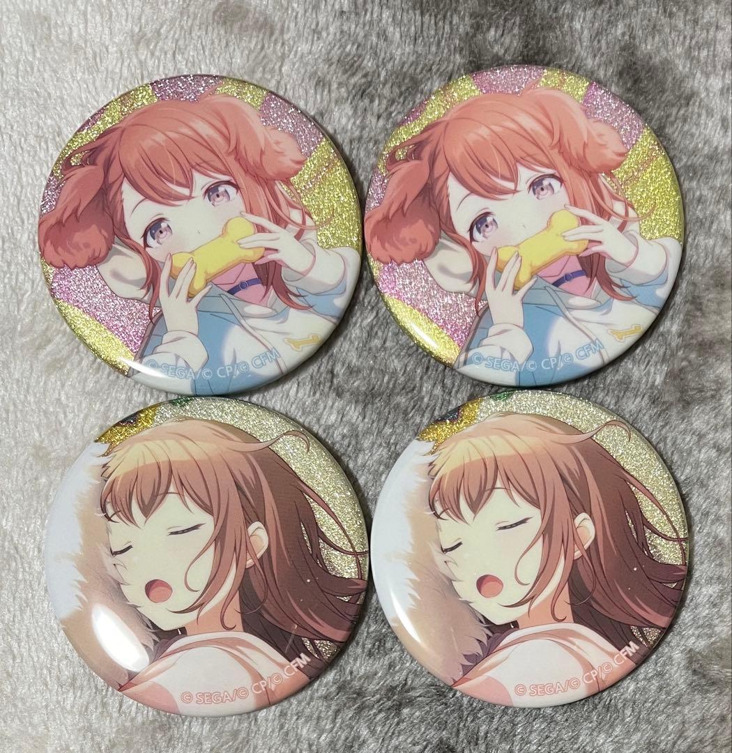 プロセカ 花里みのり グリッター缶バッジ グリ缶 37C