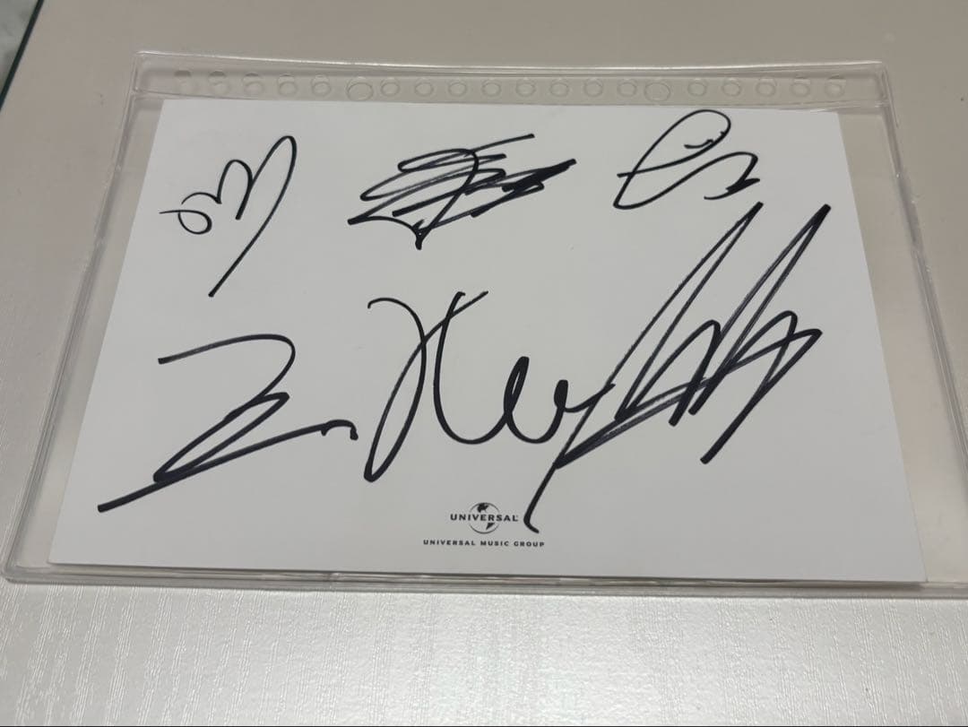 値下げ riize riizing メンバー全員サイン 色紙 - メルカリ