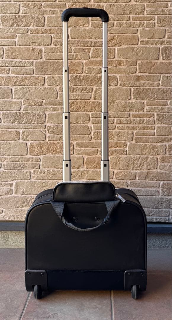 希少 ドイツ BREE ブリー製 ソフトキャリー ビジネス トラベル ブラック