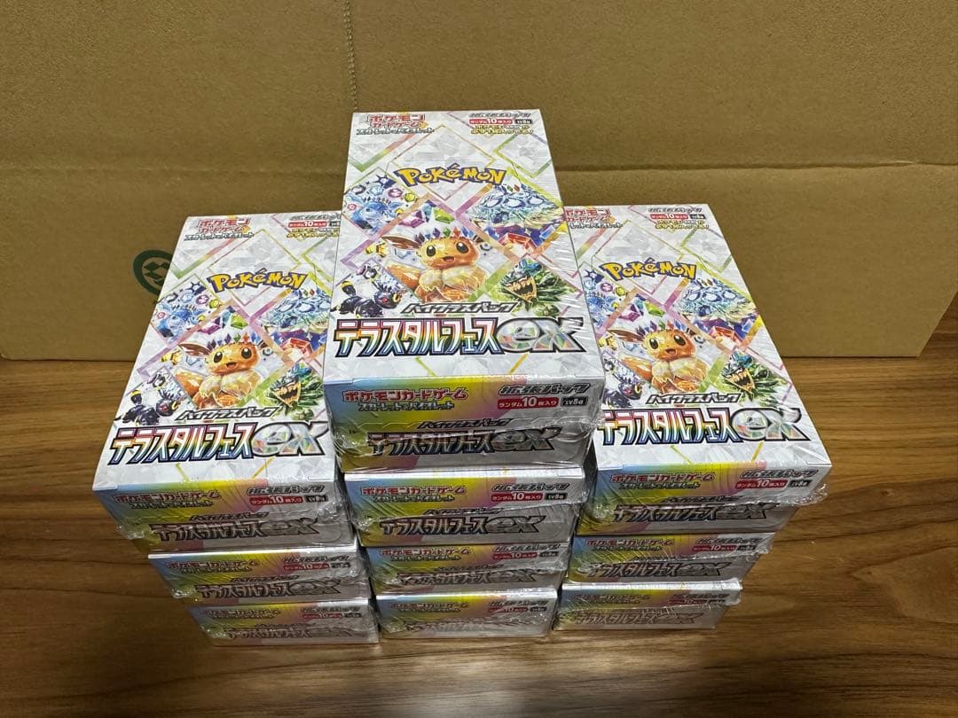 フ*ス様 ポケモンカード　テラスタルフェスex 10box シュリンク付き