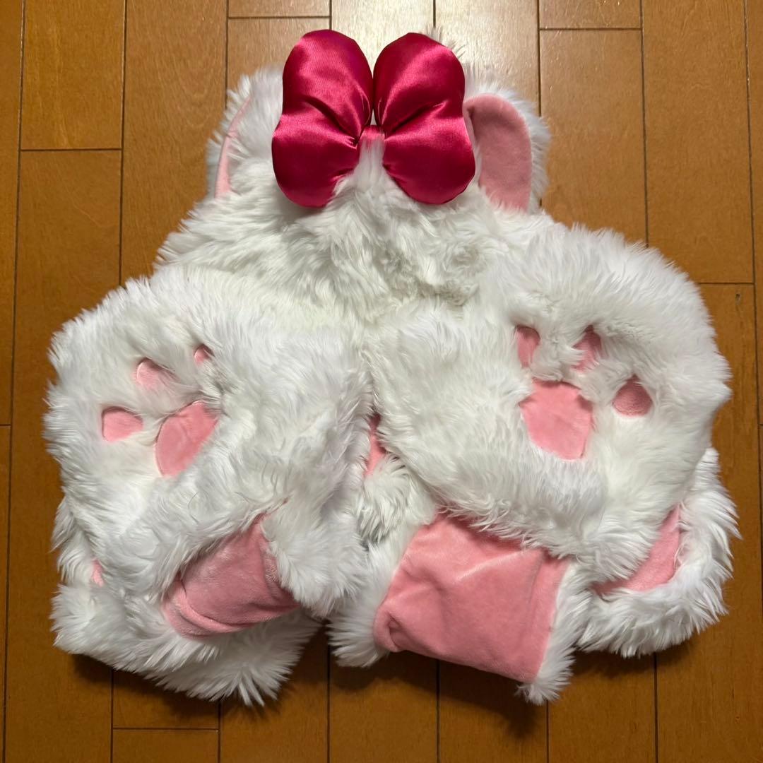 ディズニー マリーちゃん マフラーキャップ カチューシャセット