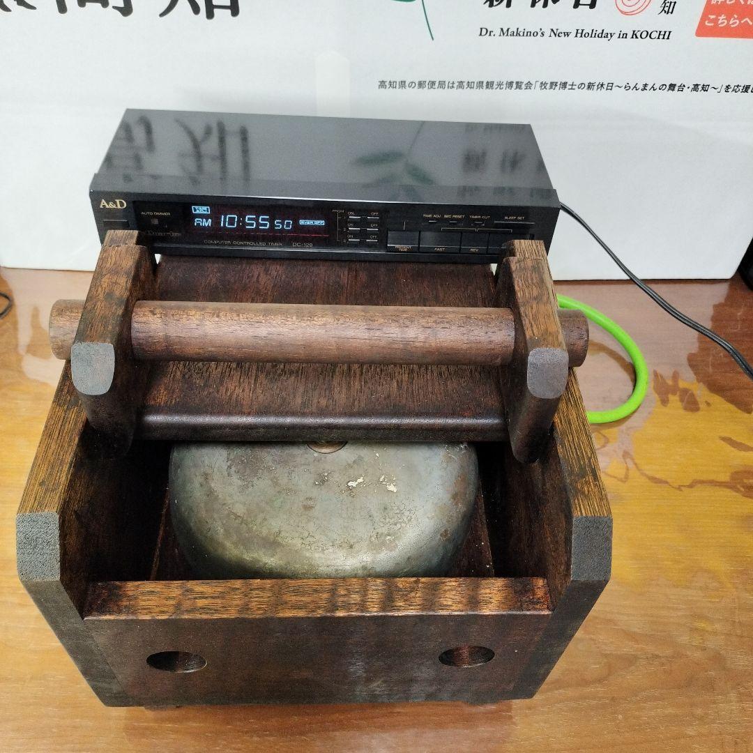 オファー 熊撃退☆びっくり箱型100V電鈴大音量警報器防犯ブザー制御用