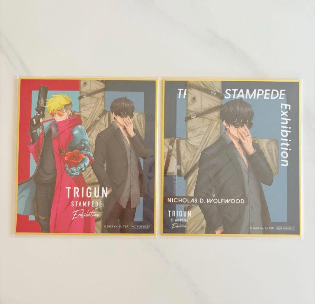 トライガン トライガンスタンピード トライガン展 アクスタ 缶バッジ