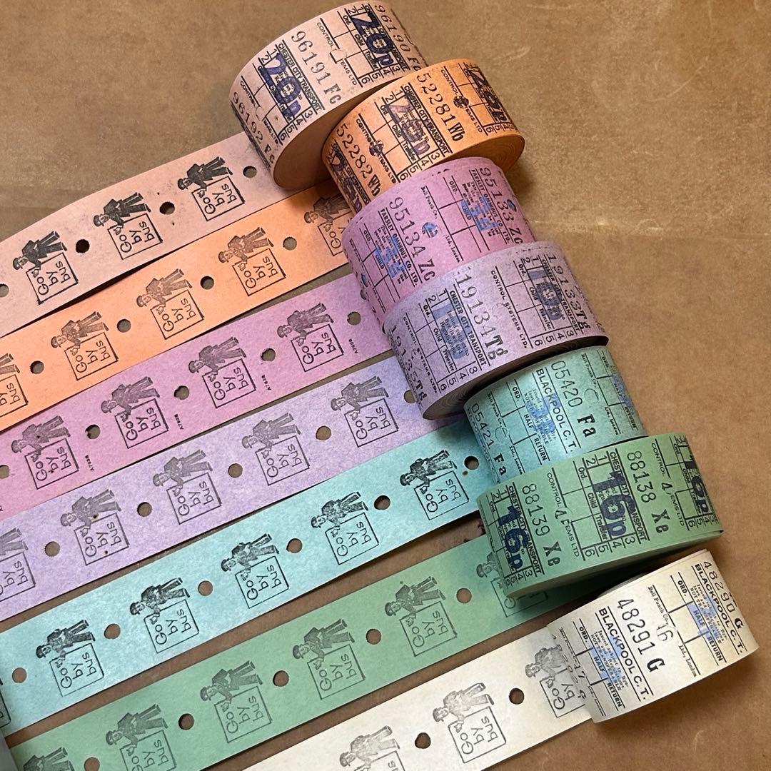 海外紙モノ Central チケット ヴィンテージ ジャンクジャーナル 蚤の市