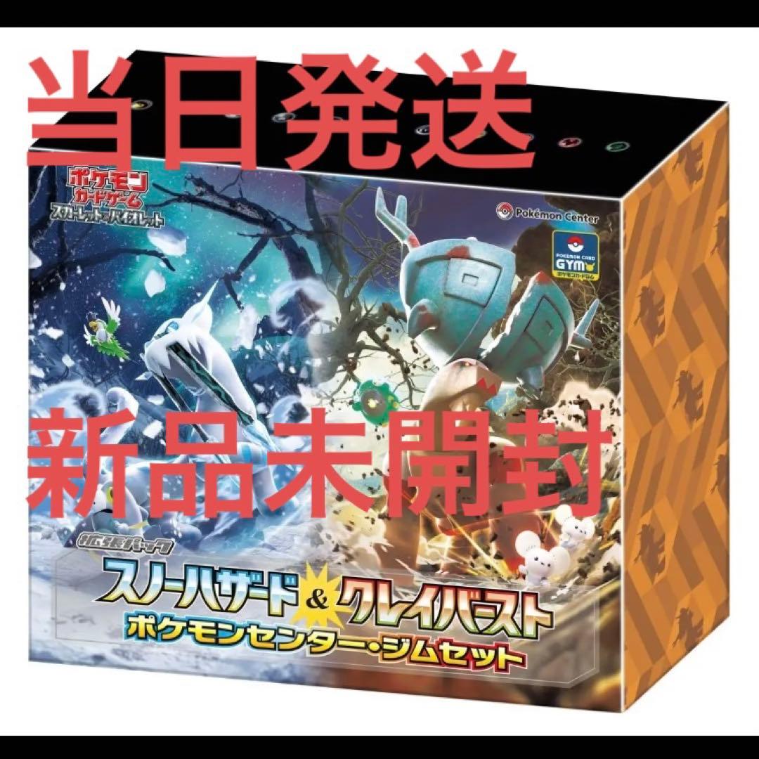 拡張パック スノーハザード＆クレイバースト ポケモンセンター・ジムセット