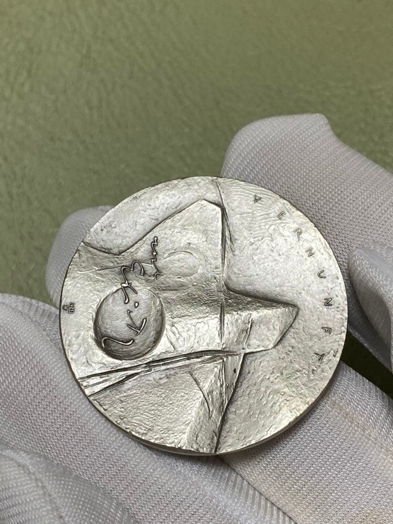 925スターリングシルバーの記念メダル