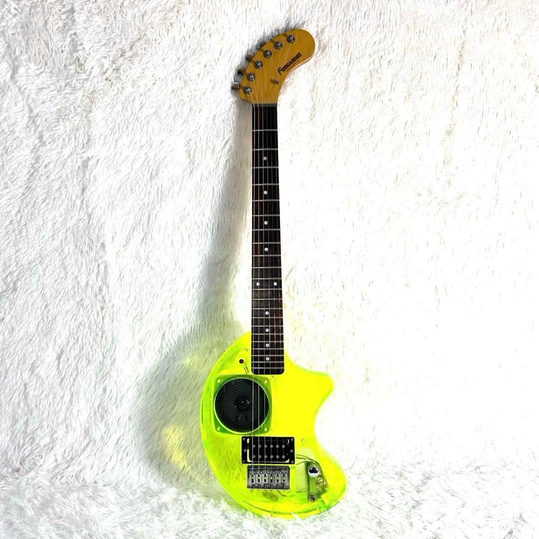 Fernades ZO-3 スケルトン イエロー ディストーション