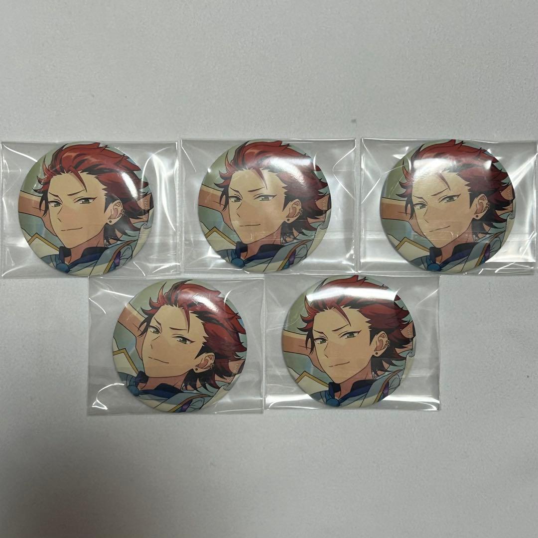 あんさんぶるスターズ あんスタ 鬼龍紅郎 缶バッジ 5個セット - メルカリ