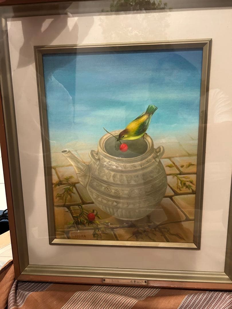 橋本太久磨 ベルン駅 絵画