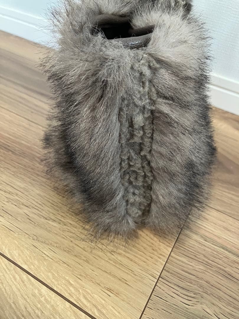 【グッド グリーフ】 GCA EMB FAUX FUR TOTE BAG