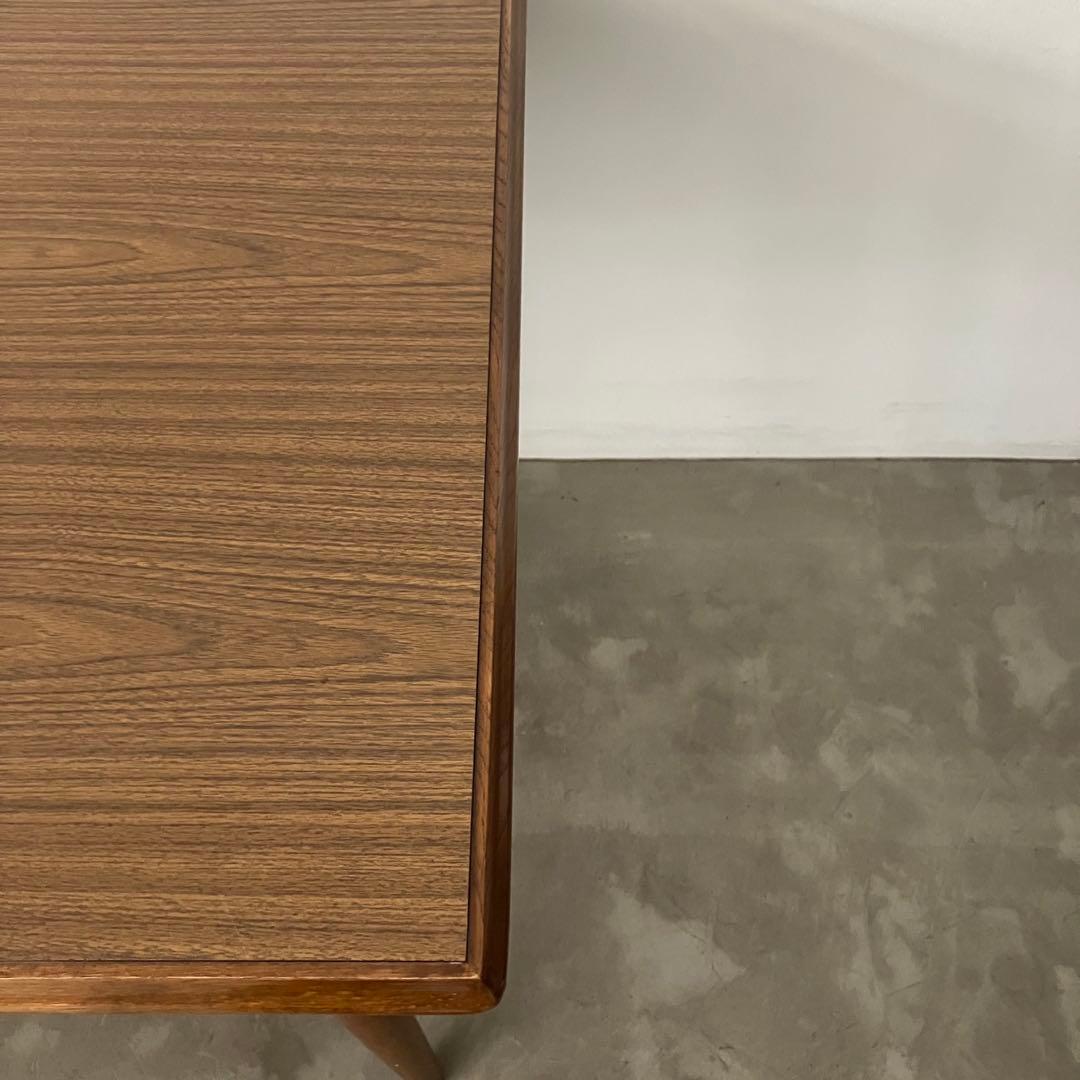 レトロ　アンティーク　古家具　キツツキ　カリモク　ダイニング　ろくろ脚　ろくろ足