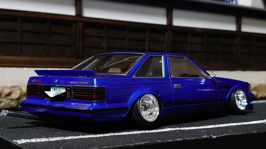 1/24 アオシマ 10ソアラ 完成品 最高 の