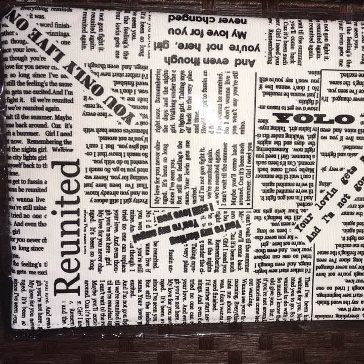 與 真司郎 YOLO グッズ 與真司郎 YOLO 直筆サイン入り クラッチバッグ