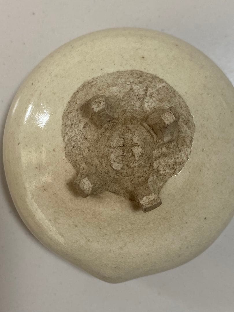 宮川香山作 (卵の牛の盃)