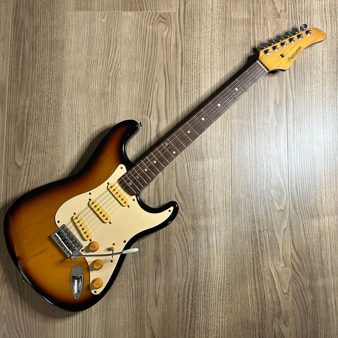 FERNANDES エレキギター ストラトタイプ 改造済み