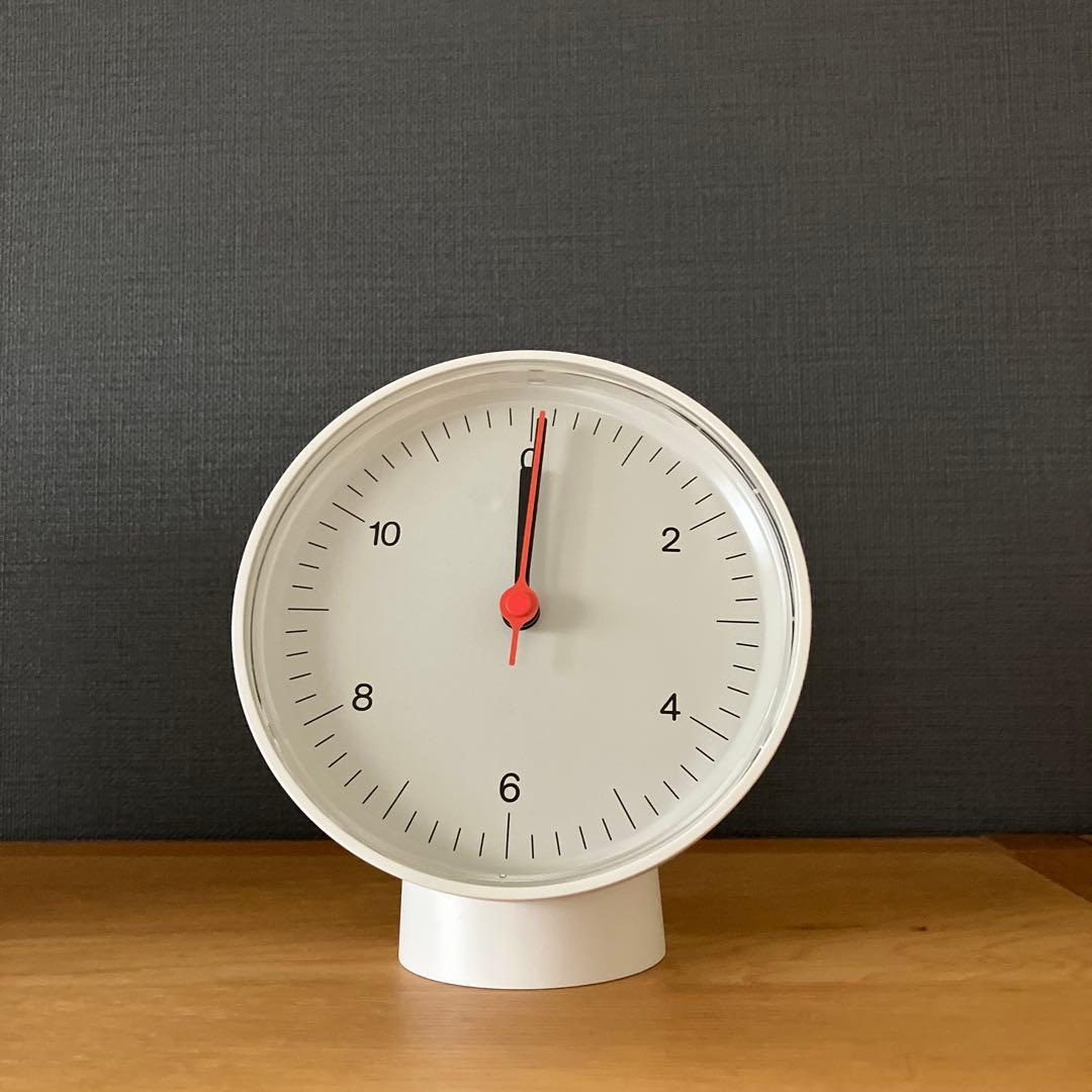 ☆ふくろう様専用☆HAY TABLE CLOCK ホワイト 置き時計、壁掛け時計
