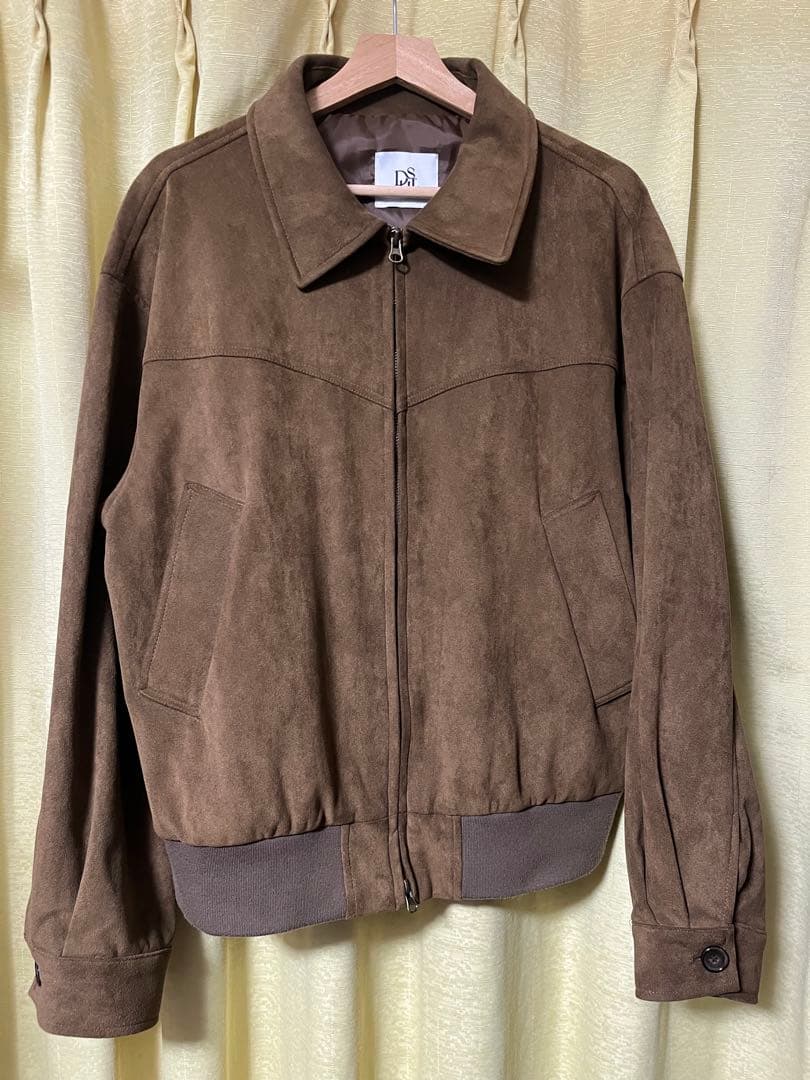 Chikashitsu+ チカシツプラス fake suede blouson