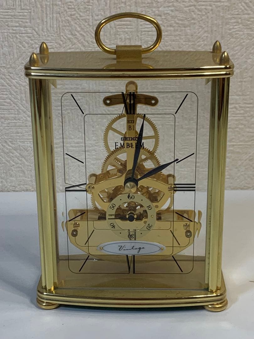 SEIKO EMBLEM セイコー エムブレム HW482G QZ ヴィンテージ ゴールド