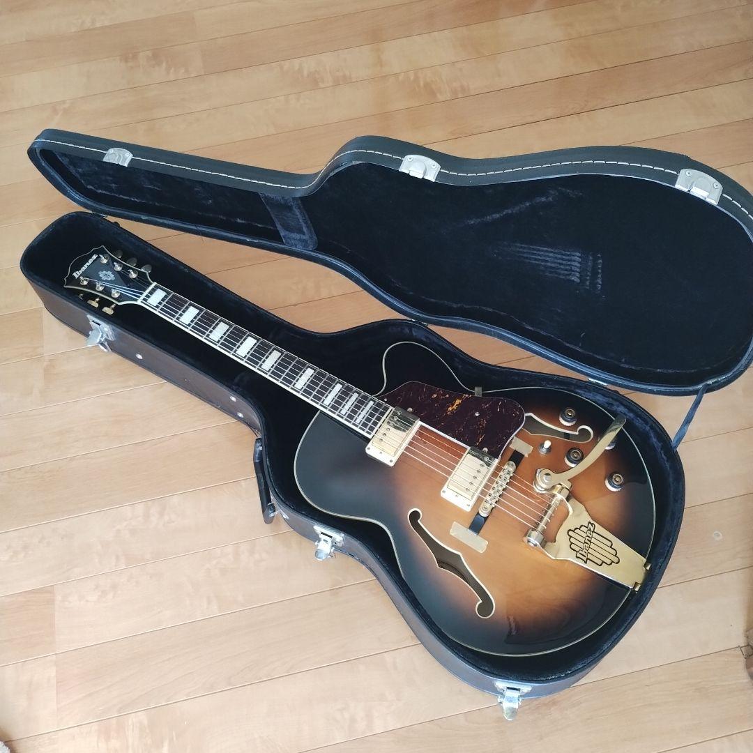 IBANEZ AF75TDG VSB　美品！ハードケース付き IBANEZ AF75TDG VSB 美品！ハードケース付き