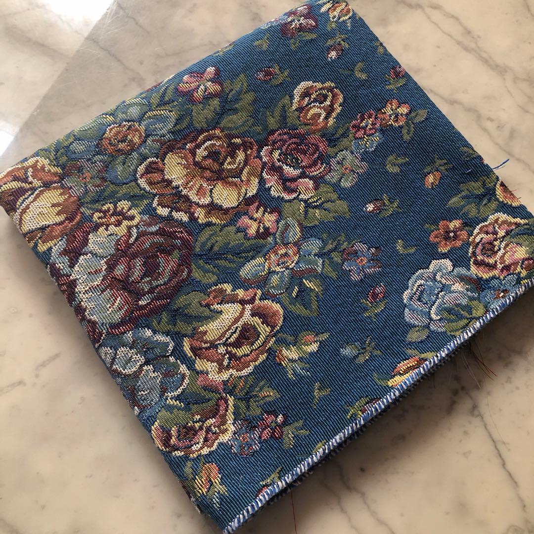 フランス アンティーク ヴィンテージ ファブリック 生地 ゴブラン織