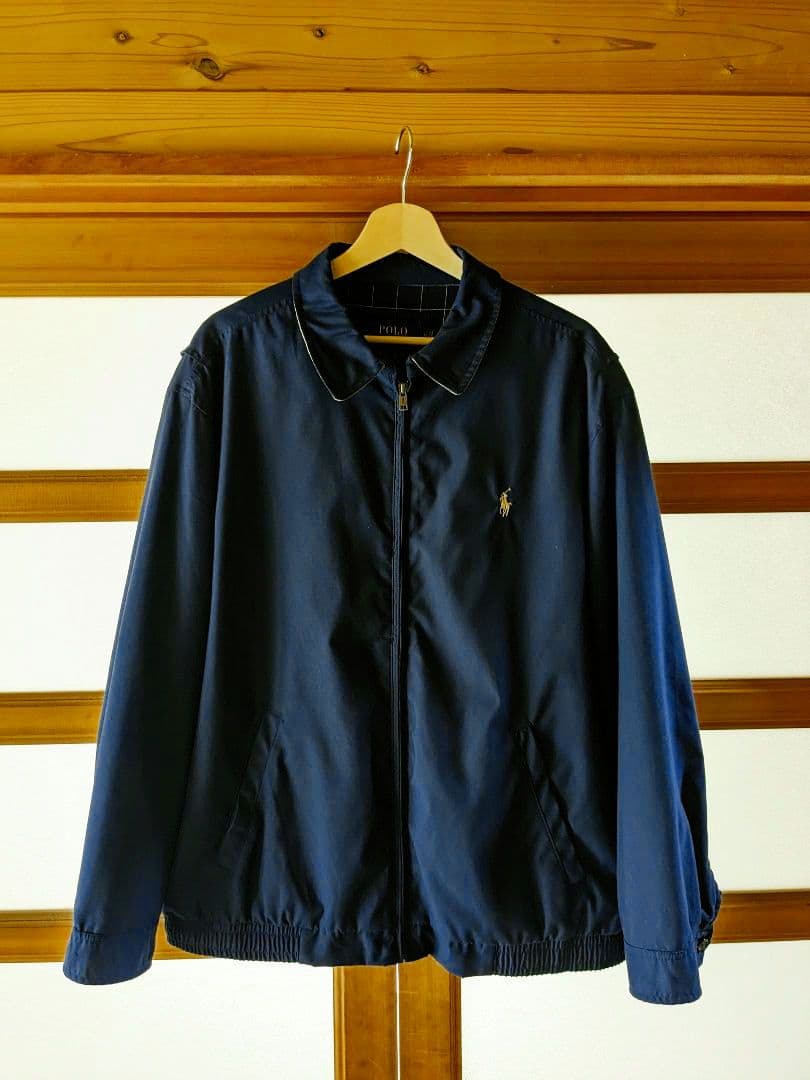 ポロ・ラルフローレン スウィングトップ XL ネイビー