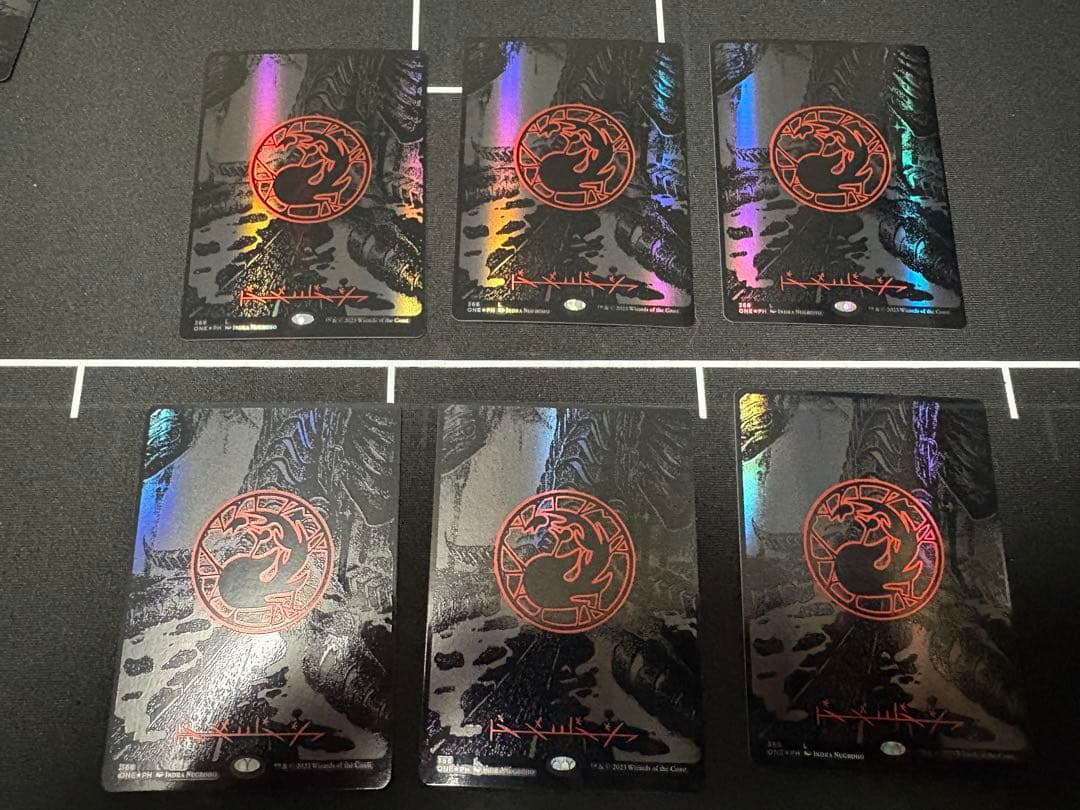 MTG 基本土地 オイルスリック 30枚セット