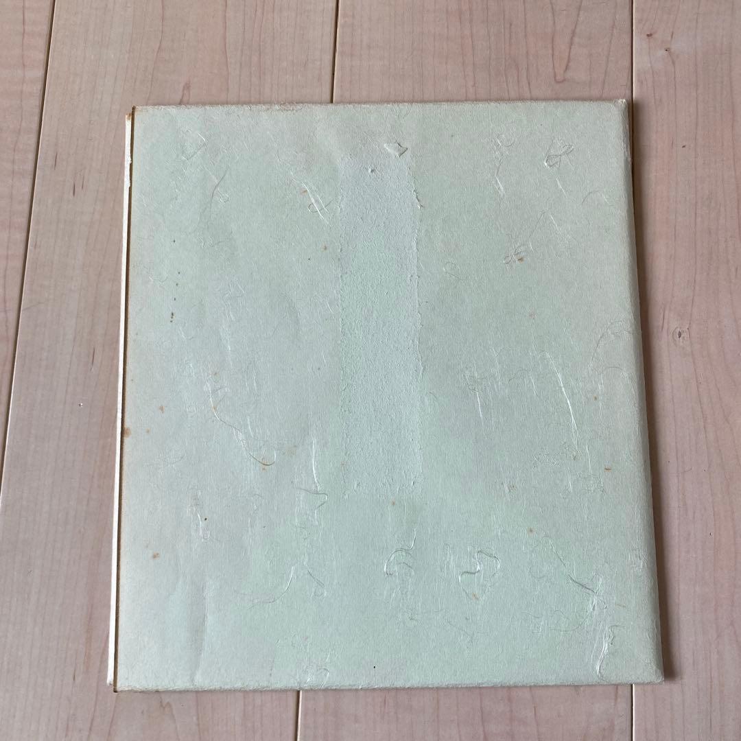 小西保文　色紙　「街のミュージシャン」 水彩画