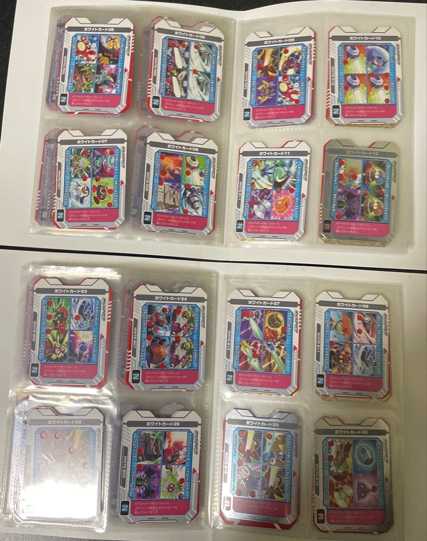 流星のロックマン3 ノイズ改造ギア　フルコンプセット　カードファイル２つ付き