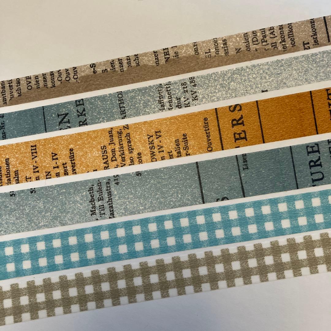 レア 倉敷意匠 マスキングテープ 6本セット 井上陽子 - メルカリ