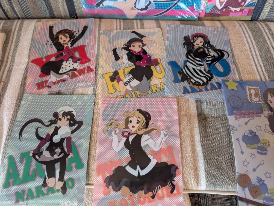 けいおん！ Trio-Try-iT 平沢唯　フィギュア　クリアファイル　バッグ