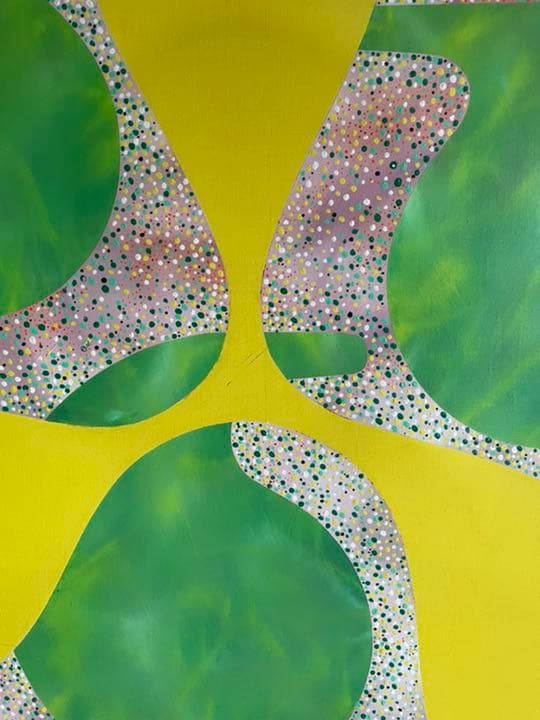 油絵 現代アート 光合星 作者 あんどうまさひろ 油彩画