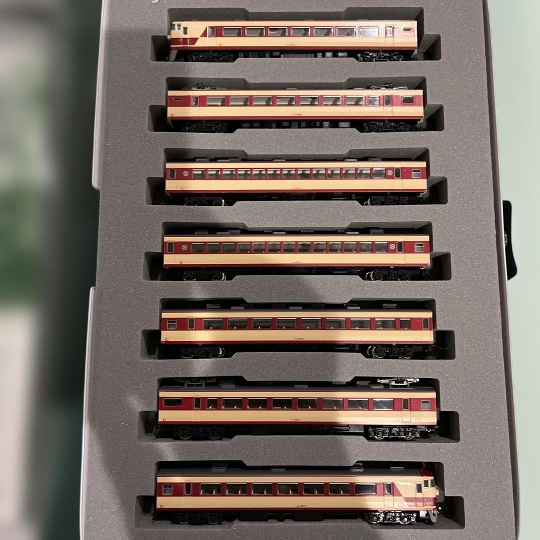 Nゲージ　KATO 10-393 157系 あまぎ 基本 7両セット