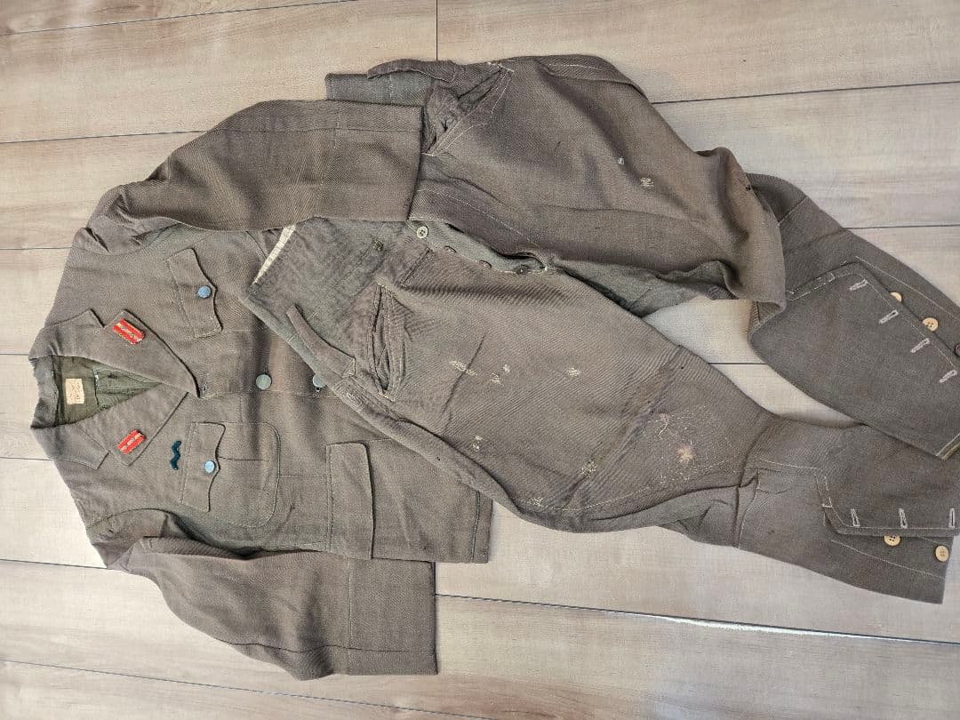 日本軍　南方軍服(軍医中尉)　山下大将デザイン 日本軍 南方軍服(軍医中尉) 山下大将デザイン 日本軍 南方軍服(軍医