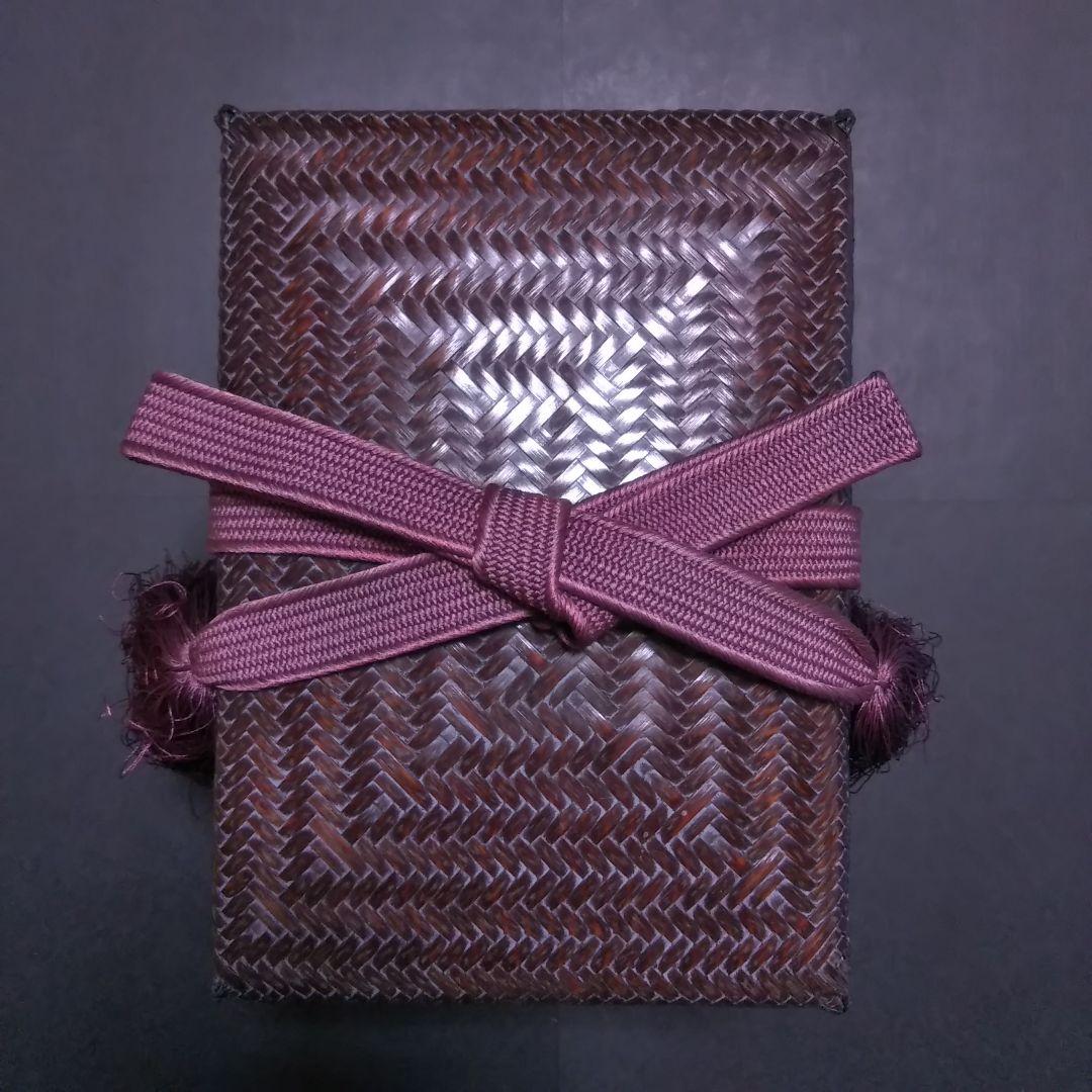 御所籠(茶碗 大津袋 平棗 茶巾箱 仕覆 茶筅筒 振出 網袋 茶杓 古帛紗)外箱