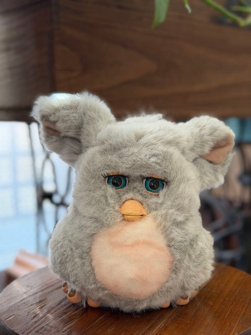 稼働品】ファービー2 クラウディピーチ ブルー目 ドイツ語 2005 - メルカリ