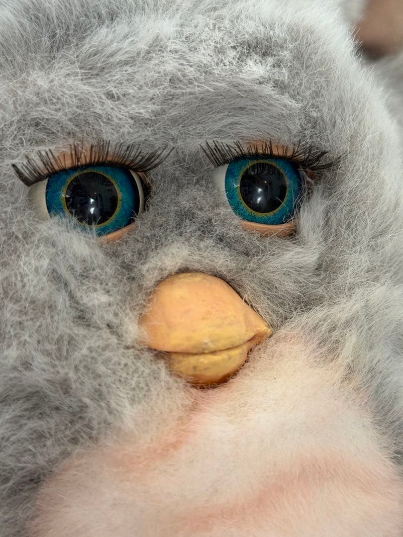 稼働品】ファービー2 クラウディピーチ ブルー目 ドイツ語 2005 - メルカリ