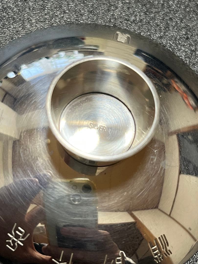 純銀　銀杯　2個