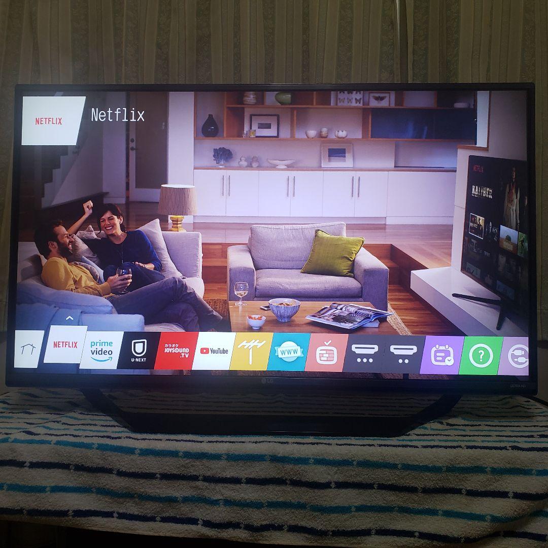 LG 4K43型液晶テレビ43UF7710-JF(スマートTV) [倍速機能]
