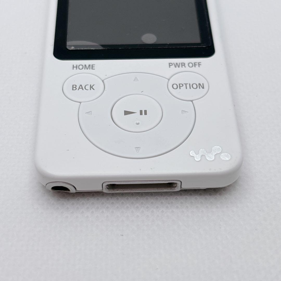 SONY WALKMAN NW-S14 8GB ホワイト ケース＆充電ケーブル付 - メルカリ