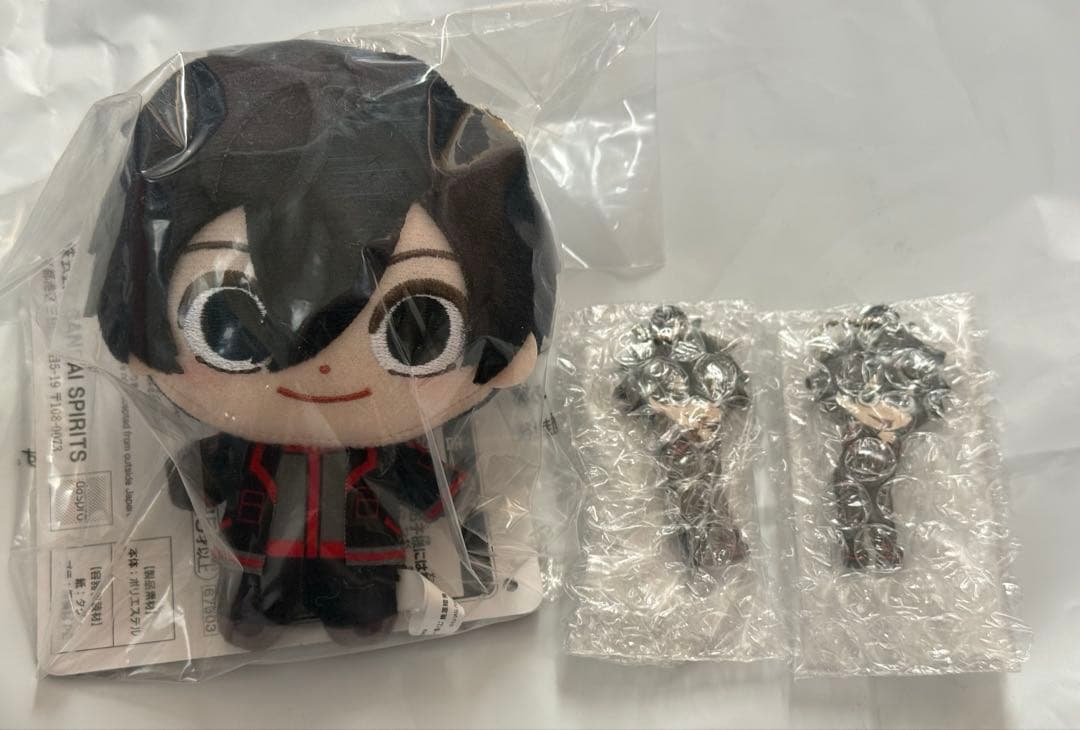 桃源暗鬼 一番くじ B賞 F賞 淀川真澄 ラバーチャーム ぬいぐるみ